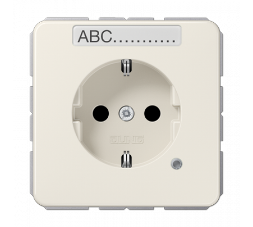 Розетка Schuko с индикатором режима работы Jung CD1520BFNAKO