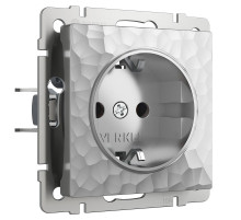 Розетка Werkel Hammer серебряный 4690389162824