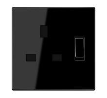 Розетка британского стандарта с выключателем Jung LS3171SW