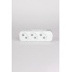 Колодка 3вх с защитными шторками ELBI Myra 527-010200-300
