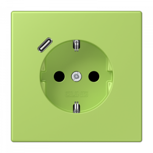 Розетка 2K+З USB Typ C Jung LC1520-18C221
