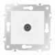 Розетка TV Arte Milano 203.43-1.white