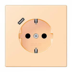 Розетка 2K+З USB Typ C Jung LC1520-18C223
