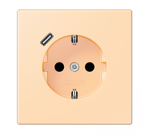 Розетка 2K+З USB Typ C Jung LC1520-18C223