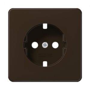 Розетка штепсельная Schuko Jung CD1520BFPLBR