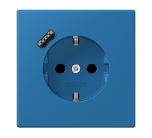 Розетка 2K+З USB Typ A Jung LC1520-18A211