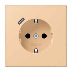 Розетка 2K+З USB Typ C Jung LC1520-18C237