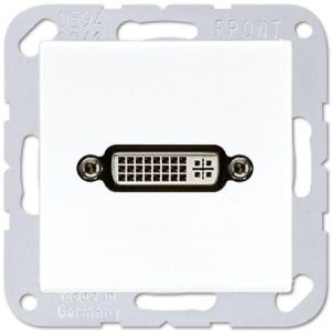 Розетка DVI Jung MAA1193WW