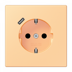Розетка 2K+З USB Typ C Jung LC1520-18C258