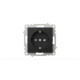 Розетка с заземлением и защитой от детей ELBI Zena Vega 609-014800-243