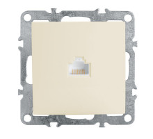 Розетка компьютерная Stekker Эрна слоновая кость PST00-9107-02 39325