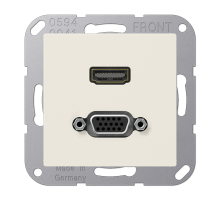 Розетка HDMI/VGA Jung MAA1173