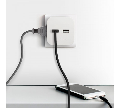 Разветвитель электрический Эра SP-2-USB-W Б0049531 Разветвитель электрический Эра SP-2-USB-W Б0049531