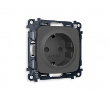 Комплект механизма розетки с/з со шторками Ambrella Volt Omega MO907010