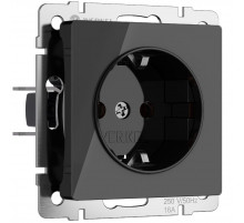 Розетка с заземлением и шторками Werkel 4690389197710 W1171148 a064042