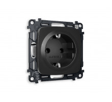 Комплект механизма розетки с/з на винтовых зажимах Ambrella Volt Omega MO806010