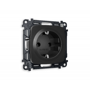Комплект механизма розетки с/з на винтовых зажимах Ambrella Volt Omega MO806010
