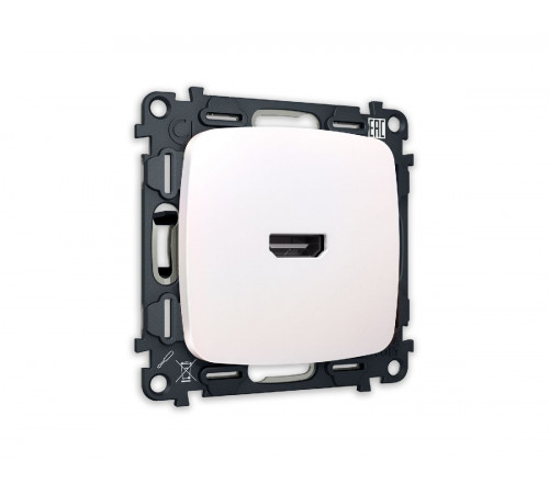 Комплект механизма розетки HDMI 2.0 40V/500mA 2.0GHz 5-18Gbit/s Ambrella Volt Omega MO214010 Комплект механизма розетки HDMI 2.0 40V/500mA 2.0GHz 5-18Gbit/s Ambrella Volt Omega MO214010