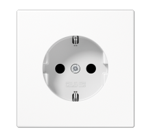 Розетка штепсельная Schuko Jung LS1520NWW