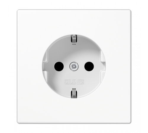 Розетка штепсельная Schuko Jung LS1520NWW Розетка штепсельная Schuko Jung LS1520NWW