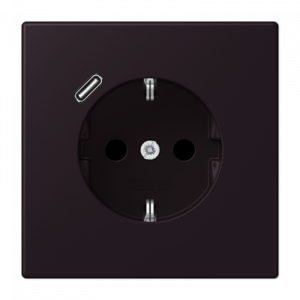 Розетка 2K+З USB Typ C Jung LC1520-18C248
