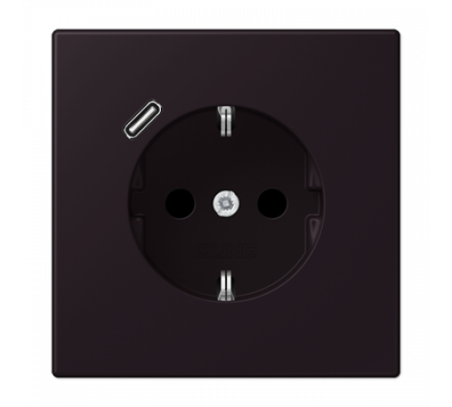 Розетка 2K+З USB Typ C Jung LC1520-18C248
