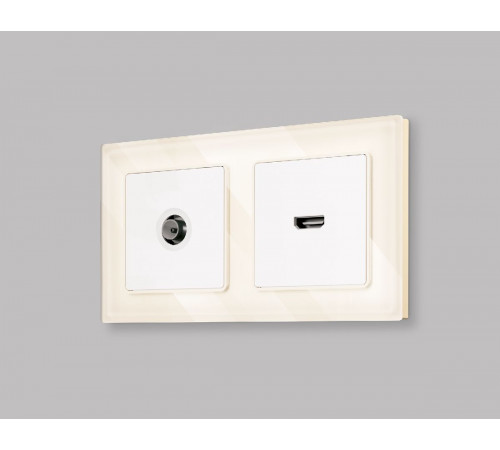 Комплект механизма розетки HDMI 2.0 40V/500mA 2.0GHz 5-18Gbit/s Ambrella Volt Alfa MA134010 Комплект механизма розетки HDMI 2.0 40V/500mA 2.0GHz 5-18Gbit/s Ambrella Volt Alfa MA134010