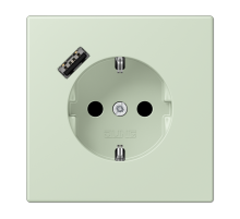 Розетка 2K+З USB Typ A Jung LC1520-18A218