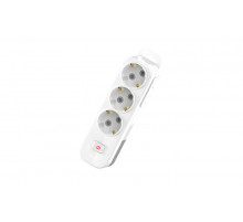 Колодка с/з 3вх с защитными шторками с включателем ELBI Myra 527-010200-302