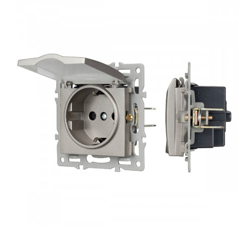 Механизм розетки влагозащищенный Arlight SCT-MCP-PL-GR (250V, 16A) 043747 Механизм розетки влагозащищенный Arlight SCT-MCP-PL-GR (250V, 16A) 043747