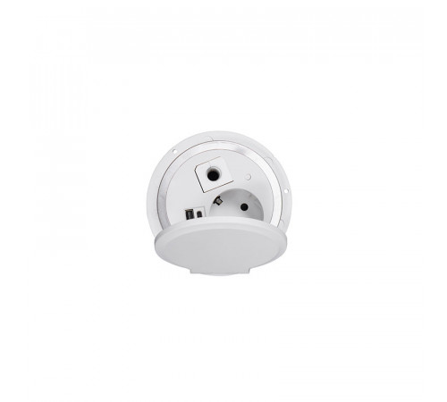 Блок розеток 51 (1 секция и 2 USB) Mebax 00-00000827 Блок розеток 51 (1 секция и 2 USB) Mebax 00-00000827