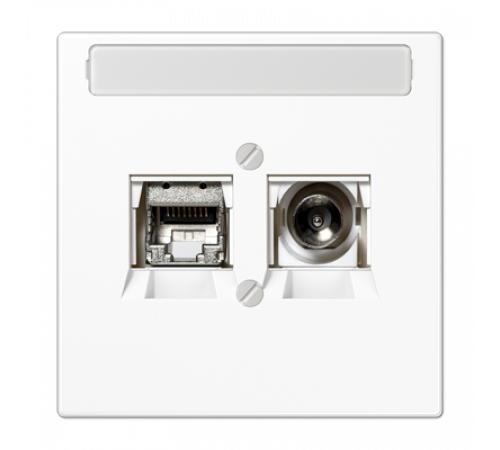 Розетка Smart TV Jung MMDLS4521WW
