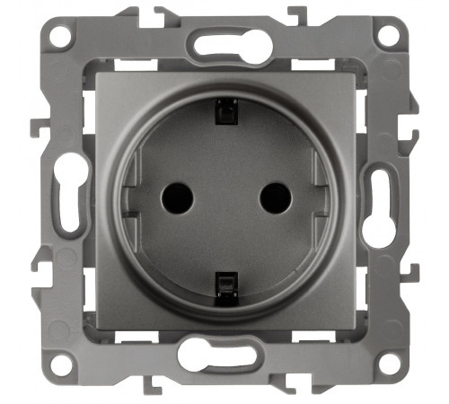 Розетка 2P+E Schuko Эра 12-2101-12 Б0019319 Розетка 2P+E Schuko Эра 12-2101-12 Б0019319