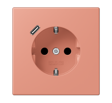 Розетка 2K+З USB Typ C Jung LC1520-18C233