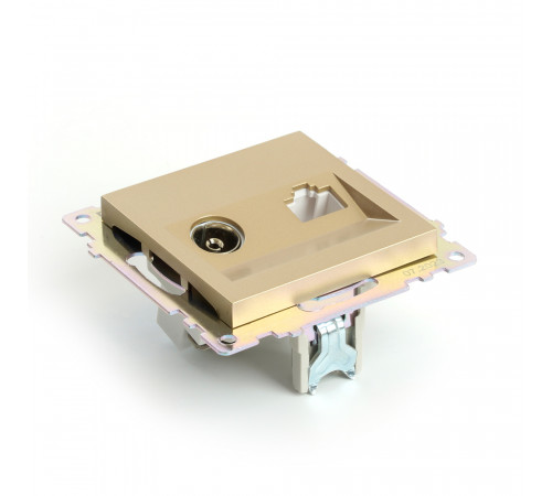Розетка TV + компьютерная RJ-45 Stekker Катрин GLS00-7106-08 49230