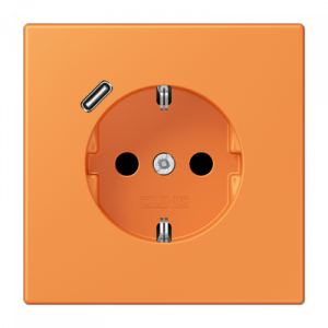 Розетка 2K+З USB Typ C Jung LC1520-18C225
