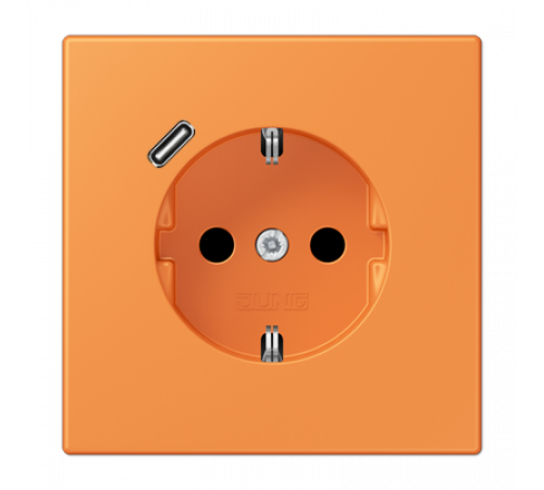 Розетка 2K+З USB Typ C Jung LC1520-18C225