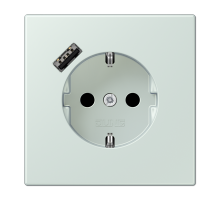 Розетка 2K+З USB Typ A Jung LC1520-18A215