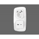 Лицевая панель для розетки с/з со шторками 2USB A+A Ambrella Volt Omega OP1290