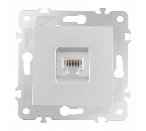 Розетка RJ45 Arte Milano 203.45-1.silver Розетка RJ45 Arte Milano 203.45-1.silver