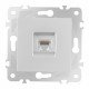 Розетка RJ45 Arte Milano 203.45-1.silver