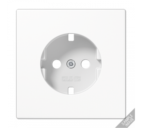 Розетка Schuko Jung LS1520PLSW Розетка Schuko Jung LS1520PLSW
