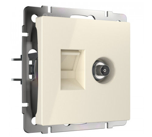Розетка ТВ+Ethernet Werkel 4690389174476 W1181303 Розетка ТВ+Ethernet Werkel 4690389174476 W1181303