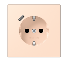 Розетка 2K+З USB Typ C Jung LC1520-18C228