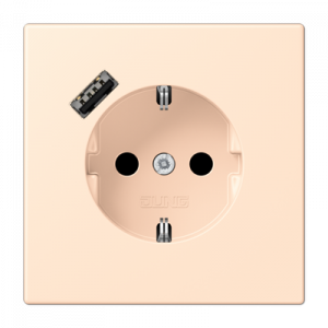 Розетка 2K+З USB Typ A Jung LC1520-18A238