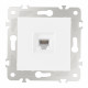 Розетка телефонная RJ11 Arte Milano 203.51-1.white