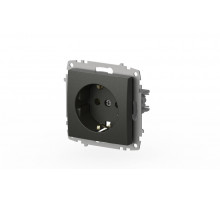 Розетка с заземлением ELBI Zena Vega 609-011100-217