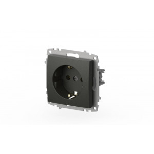 Розетка с заземлением ELBI Zena Vega 609-011100-217