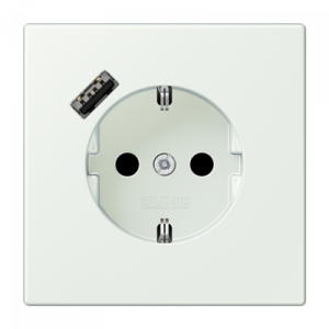 Розетка 2K+З USB Typ A Jung LC1520-18A210