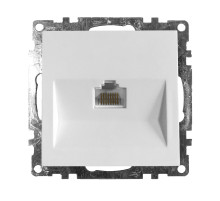 Розетка компьютерная 1-местная RJ-45 Stekker 39305